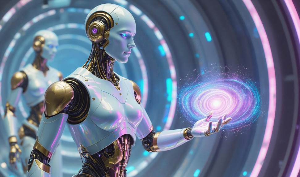 智能机器人展示